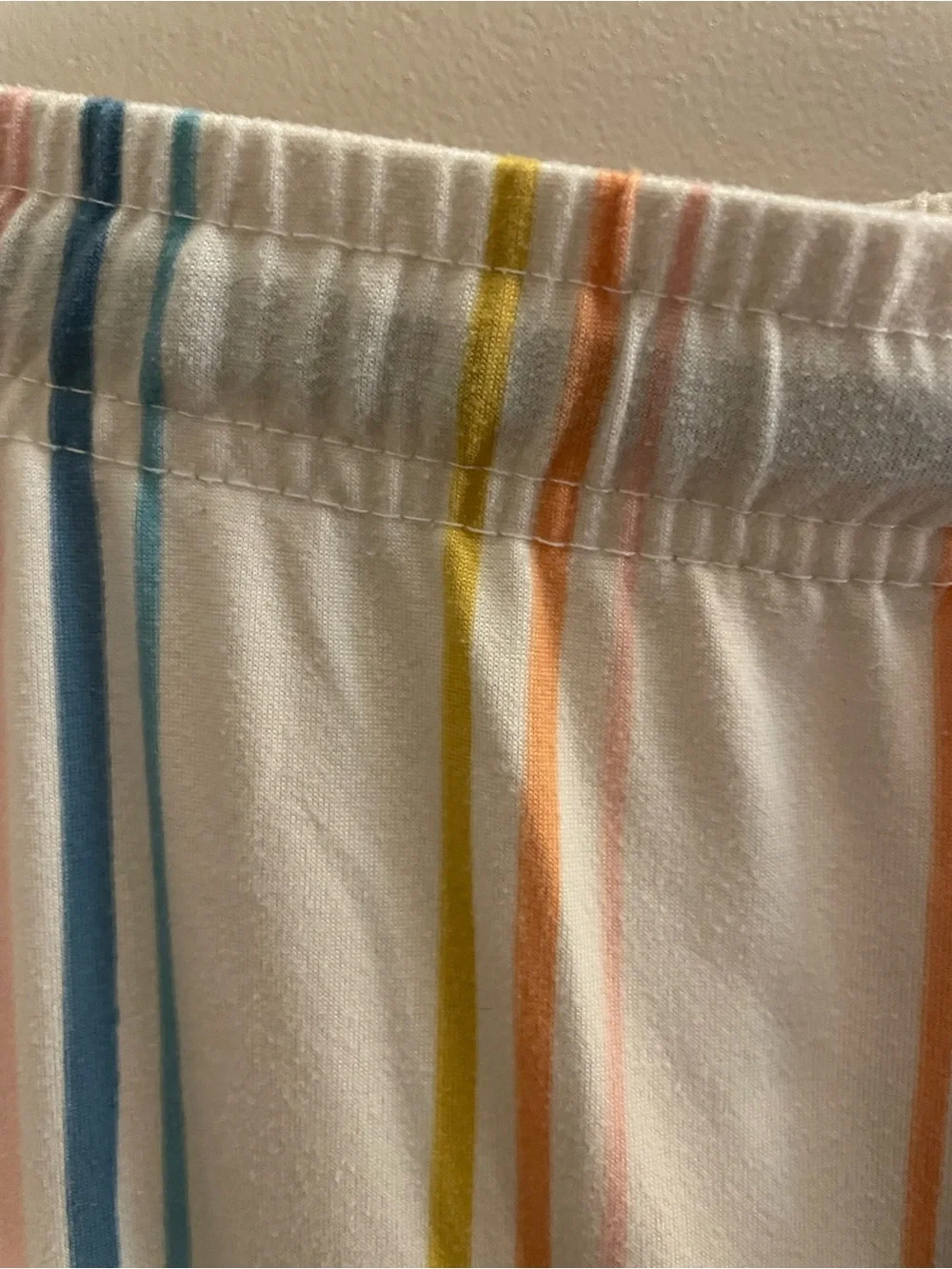 New Strello Lazy Daisy Striped Lounge Pants L/XL Soft Pajama Pants